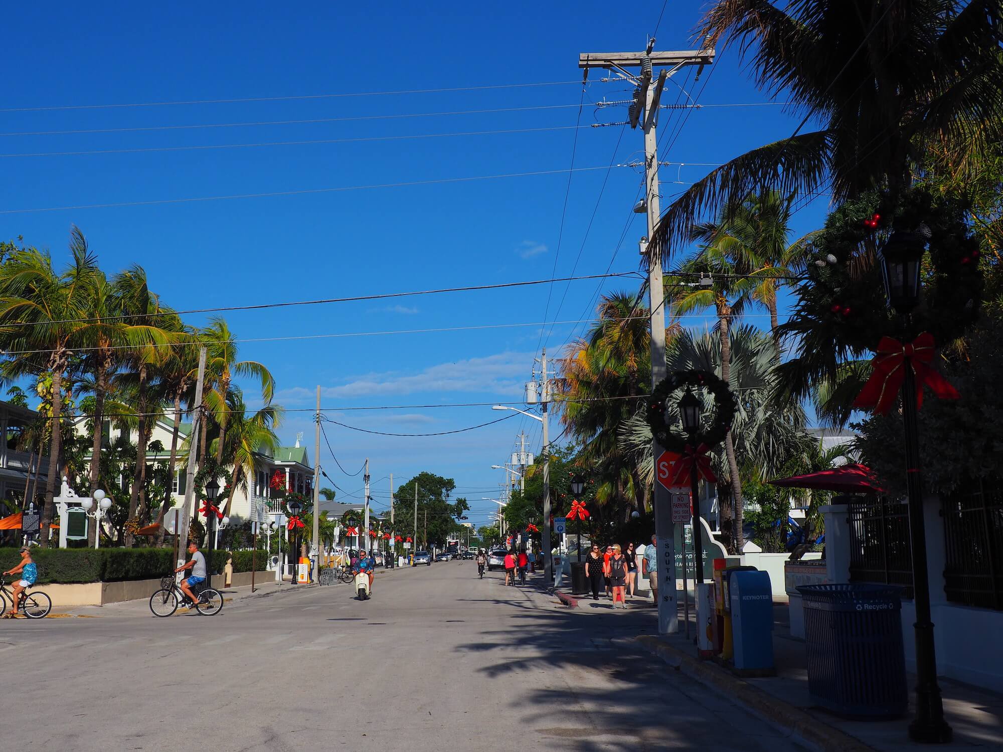 Weihnachtliche Deko in Key West